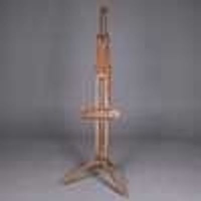 DALER-ROWNEY EASEL 1970's. 200cm h. wear commensurate with age. Old paint residue.