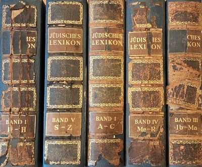 Judisches Lexikon Ein enzyklopadisches Hand buch des judichen Wissens in vier Baden - ברלין