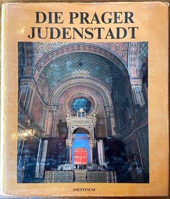 Die Prager Judenstadt (עיר היהודים בפראג). מאת: Milada Vilimkova. 1990. הוצאת Aventinum, פראג 