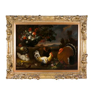 David de Coninck (Anversa 1643 - Bruxelles dopo 1701) bottega di - David de Coninck (Anversa 1643 