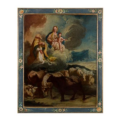 Anton Kern (Tetschen 1709 - Dresda 1747) - Anton Kern (Tetschen 1709 - Dresda 1747) Bozzetto per 