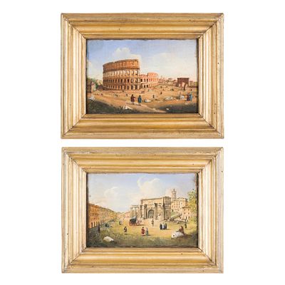 Hendrik Frans van Lint (Anversa 1684 - Roma 1763) - Hendrik Frans van Lint (Anversa 1684 - Roma 