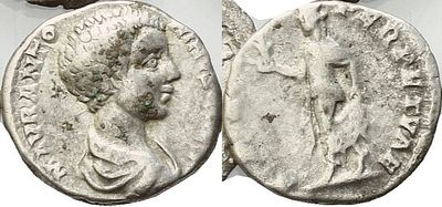 Denarius – Caracalla as Caesar (AD 196–198). Obverse: Bare-headed, draped and cuirassed youthful 