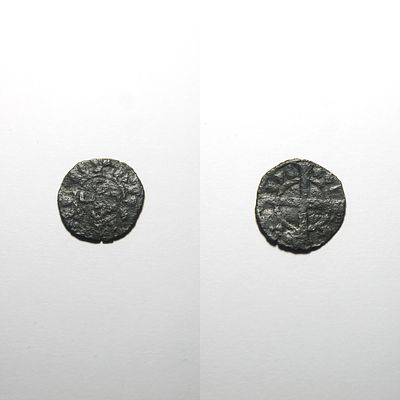 Denier 11.01 – D. Sancho II (1223–1248) – Portugal. AG 11.01 – SANCI REX / PO RT VG AL 
Metal: 