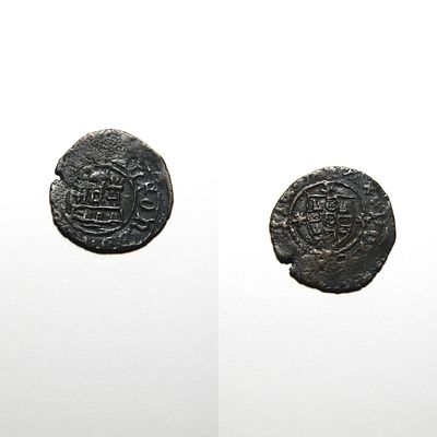 Ceitil 14.13 – D. Afonso V (1438–1481) – Portugal. Small towers and high wall. No mint letter 