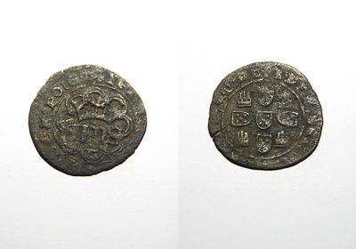 Real Preto 01.01 - D. Jo&atilde;o I (1385-1433). L - Lisboa 
AG 01.01 - IHNS... / ...ADIVTORIVM... 