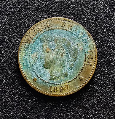 צרפת 5 סנטים ליברטי משנת 1897