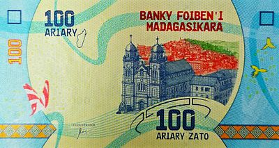 מדגסקר שטר בעריך 100 אריארי משנת 2017