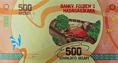 מדגסקר שטר בעריך 500 אריארי משנת 2017