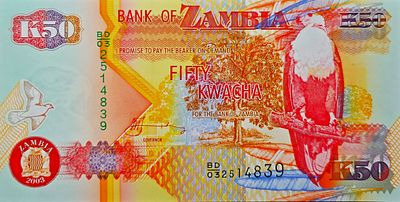 זמביה שטר בעריך 50 קואצ'ה משנת 2003