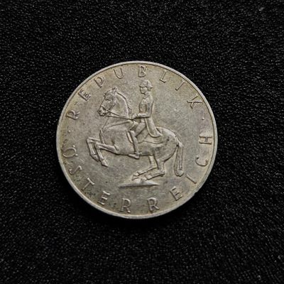 אוסטריה מטבע מכסף 5 שילינג משנת 1961