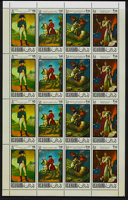 גיליון בולים מהעולם במצב חדש