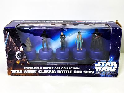 מארז פקקי בקבוק עם דמויות מלחמת הכוכבים שיתוף פעולה בין פפסי למארוול מהדורה מוגבלת