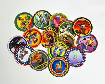 מקבץ 15 פליקים עשויים מתכת מעונות שונות