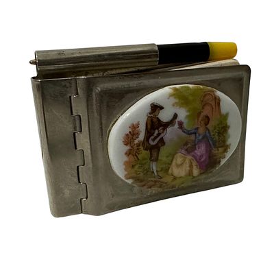 פנקס טלפונים בכיס מיני פנקס כתובות טלפון כיס עם אספן עפרונות . מחברת וינטג' ארנק בגודל כיס 