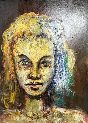 שמן על לוח, חתום