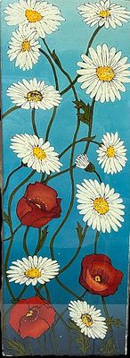 צבעי מים ממוסגרים עם מסגרת ברונזה