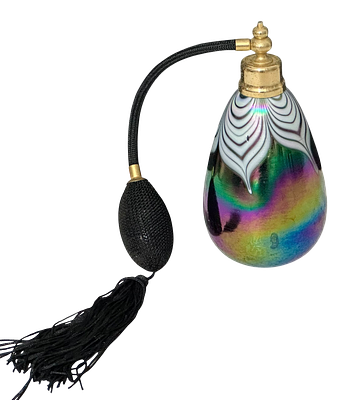 מתז בושם מזכוכית איריזציה – 16x7 ס”מ
מתז בושם מעוצב מזכוכית נופחת בצבעים מרהיבים בגימור 