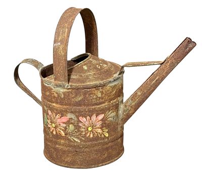 משפך מתכת ישן מצויר ביד – 20 &times; 24 ס”מ
משפך ישן עשוי מתכת, עם עיטור פרחים מצוירים ביד בצבעים 