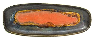 צלחת אובאלית חתומה Leaper N – ‎33.5 &times; 12.5 ס”מ
צלחת אובאלית עשויה קרמיקה מזוגגת, בעיצוב 