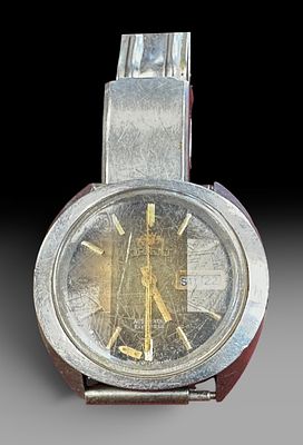 שעון ORIENT וינטג’ אוטומטי – Day-Date – ‏21 אבנים
שעון יד וינטג’ מתוצרת ORIENT, עם מנגנון מכני 