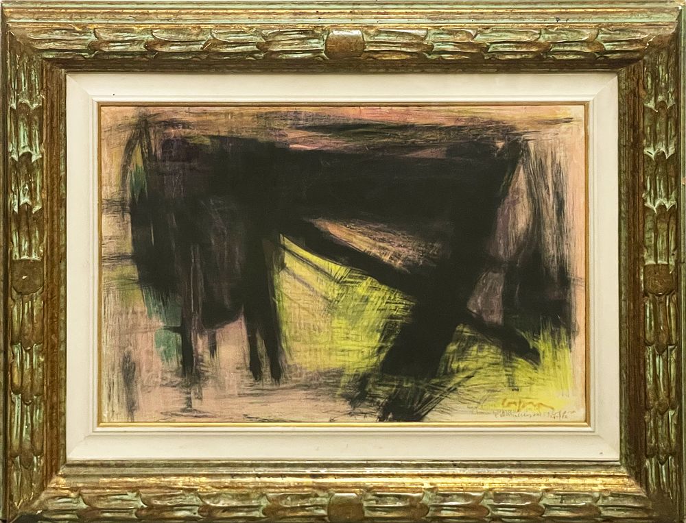 Antonio Corpora 1909 - 2004 
Untitled, 1959, mixed media Indian ink and pastel, 
cm 69 x 48