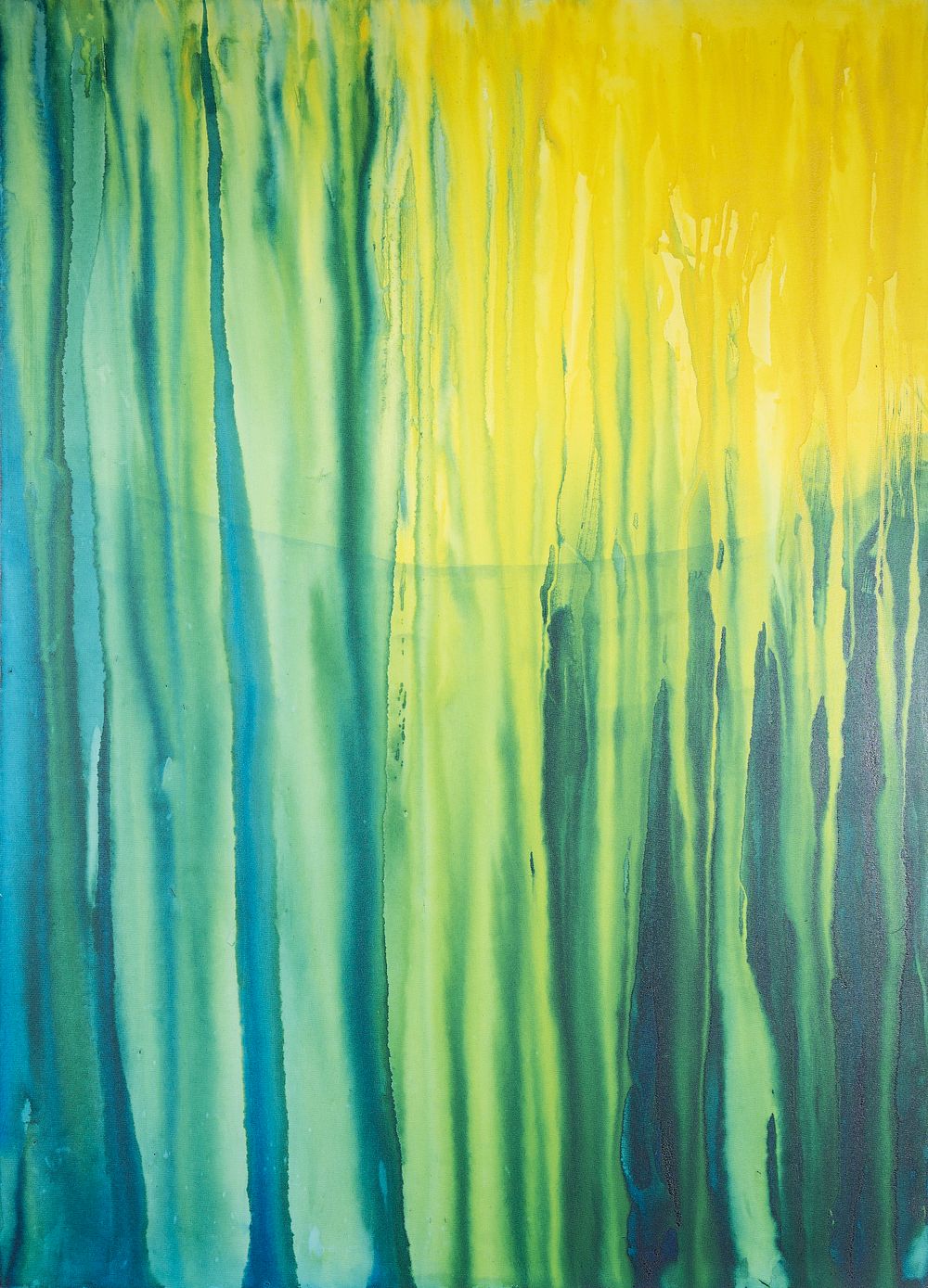 Thea Tini (1955 - ), 
“Universe 01”, 2008, Watercolor on canvas. 
cm 100 &times; 140 . This work 