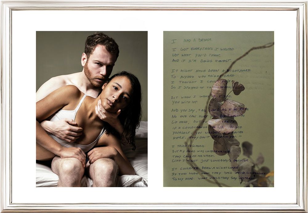 Eniola Desmet, “I Had a Dream”, 2024, Fine Art Print on Hahnem&uuml;hle, Edition 1/2 , cm 60 &times; 40. Th 