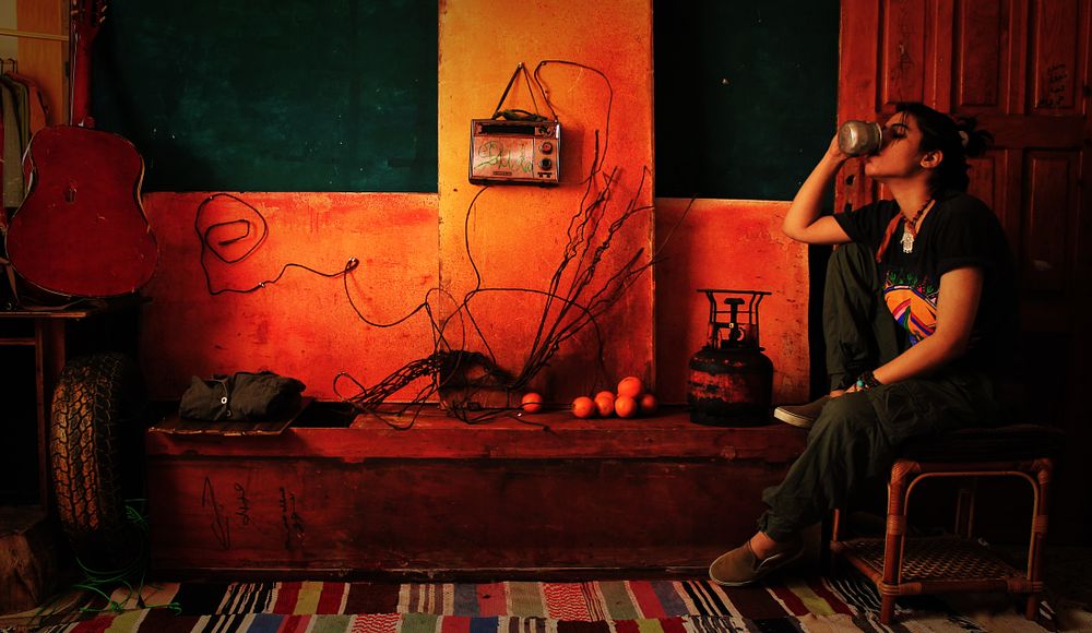 Nidaa Badwan (1987-), 
“Onehundred days of solitude - #6”, 2014, Art Matt Sihl, 100% cotton 