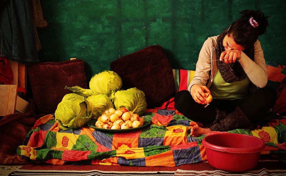 Nidaa Badwan (1987-), 
"One hundred days of solitude - #1”, 2014, Art Matt Sihl, 100% cotton 