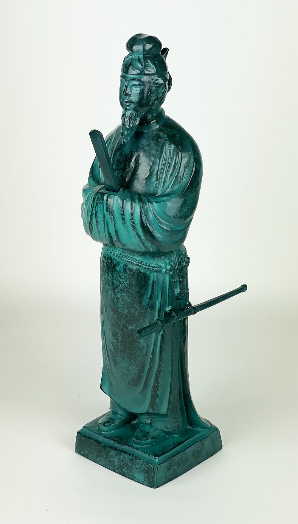 Kome Jiichi, (1896 - 1985), 
Japan, bronze statue of Prince Shotoku, depicted on the old 10000 