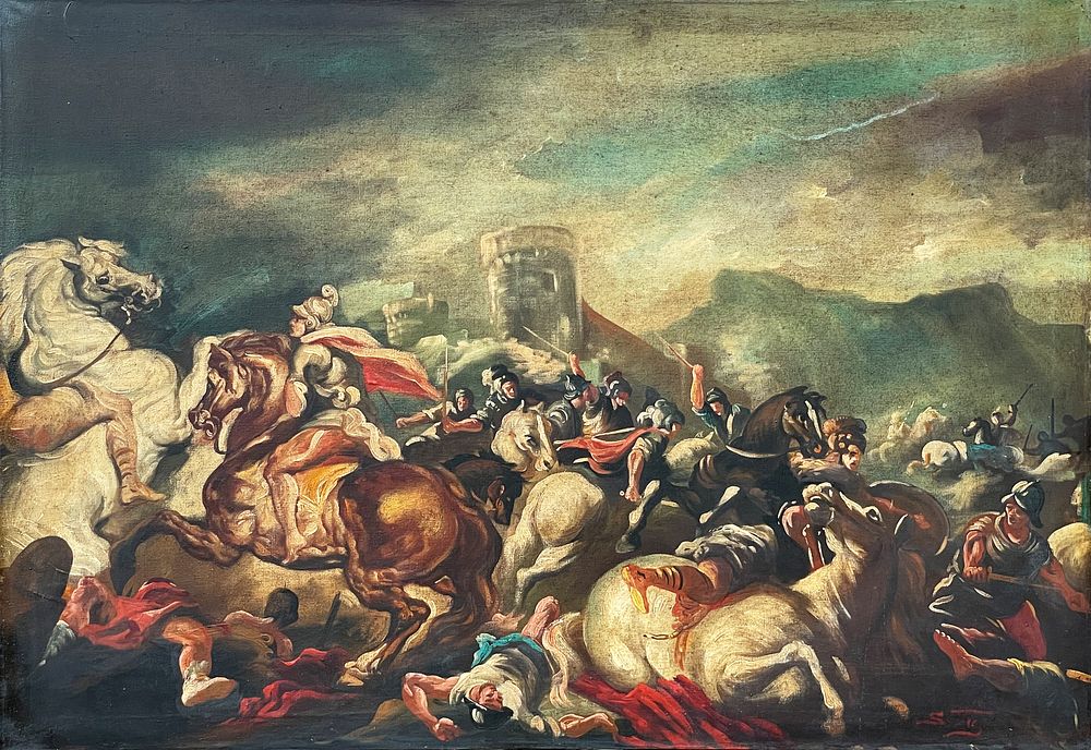 Painter of the 19th-20th century, 
A splendid painting, presumably dating from the late 19th to 