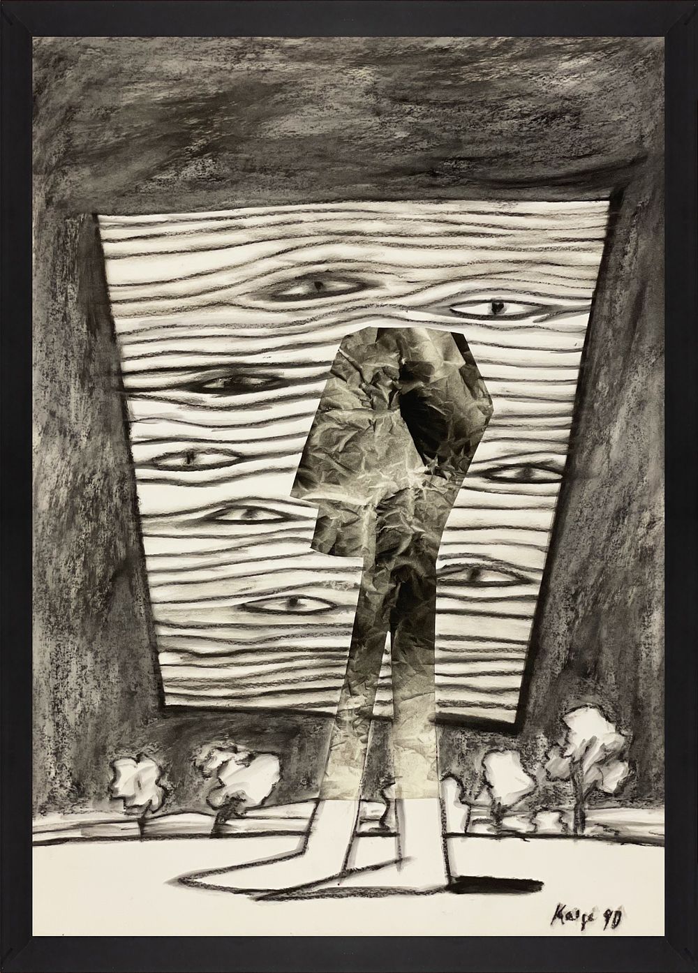 Reiner Karge (1832-1891), 
Untitled, Single work on paper, 1990,
Single work on paper, mixed 