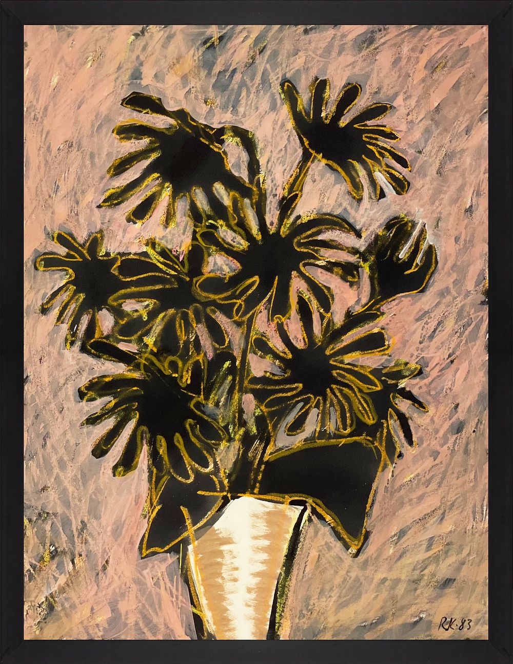 Reiner Karge (1832-1891), 
Untitled, Single work on paper, 1983,
Single work on paper, mixed 