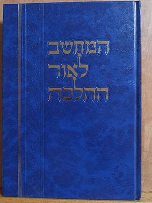 ספר 'המחשב לאור ההלכה' 
בירורי הלכה בענייני המחשב ופעולותיו 
מצב כחדש