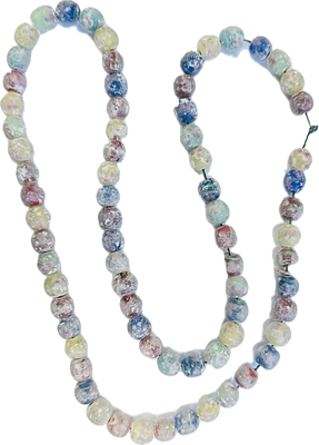 שרשרת חרוזים עתיקים אורך כ80 ס"מ