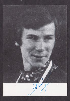 Автограф Заслуженного мастера спорта, фигуриста А.Зайцева.