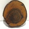 INTRICATELY CARVED VINTAGE CRUSADER CROSS WOOD MEDALLION.Image - 5