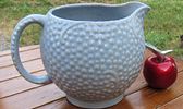 BIN PRICE $10. SYLVAC ART POTTERY MCM PITCHER.Image - 2