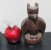 BIN PRICE $10. SHAMAN BRITISH COLUMBIA HAIDA THUNDERBIRD RESIN FIGURAL.Image - 4