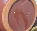 BIN PRICE $10. WEST GERMAN SAWA SGRAFFITO POTTERY PITCHER/VASE. FOIL LABEL REMOVED.Image - 4