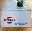 VINTAGE PEPSI COLA COOLER. INSIDE IS CLEAN.Image - 1