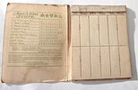 BIN PRICE $10. C.1920S ART DECO CARD GAME TALLY BOOK.Image - 1