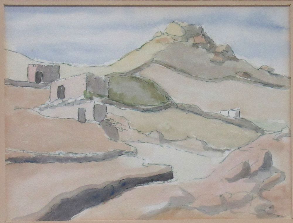 BIN PRICE $20. ISOBEL PAGE WATERCOLOR PAINTING.