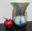 BIN PRICE $10. SCOTTISH THISTLE POTTERY VASE.Image - 1