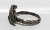 SOLD SOLD SOLD WITH BIN PRICE $10. VINTAGE STERLING SILVER SNAKE RING. SIZE 5.Image - 3
