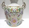 BIN PRICE $10. HOLLOHOZA HUNGARY HAND DECORATED VASE.Image - 1
