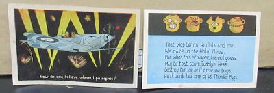 BIN PRICE $10. PAIR OF WW11 WW2 PROPAGANDA POST CARDS.