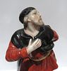 BIN PRICE $195. RARE LATE 19TH CENTURY RICHARD GINORI ITALY "COMEDIA DEL ARTE" PORCELAIN Image - 1