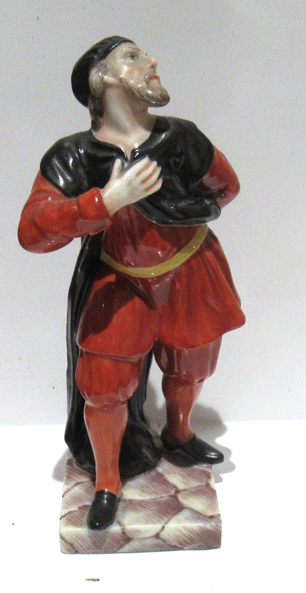BIN PRICE $195. RARE LATE 19TH CENTURY RICHARD GINORI ITALY "COMEDIA DEL ARTE" PORCELAIN 